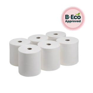 Leonardo Roll Handtowel 1ply White