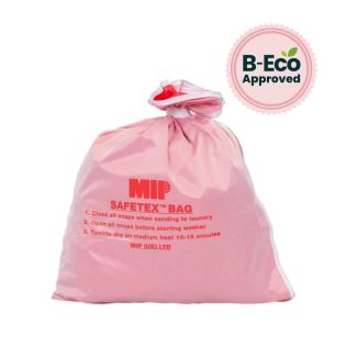 Safetex Self Opening Laundry Bag: Red