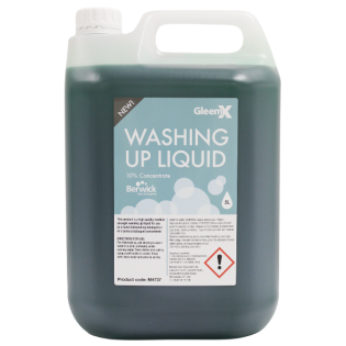 GleemX Washing Up Liquid 10%: 5L