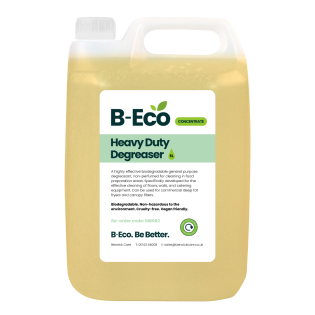 B-Eco Heavy Duty Degreaser Concentrate (2 x 5L)