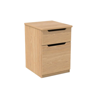 Europa Tough: 1 Drawer, 1 Door Bedside With Lock